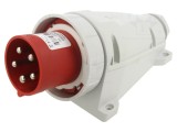 Conector alimentare AC trifazate 63A 400VAC, IP67 - SEZ DK