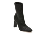 Botine elegante ALDO negre, FAELORA 007, din material textil