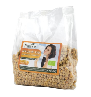 Boabe de Soia Bio Enzimatice Pronat 500gr foto