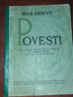 POVESTI MIHAI EMINESCU foto
