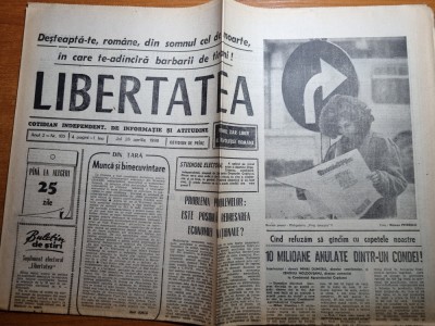 libertatea 26 aprilie 1990 foto