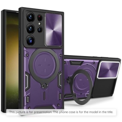 Husa pentru Honor Magic7 Lite / X9c - Techsuit CamGuard Pro - Purple foto