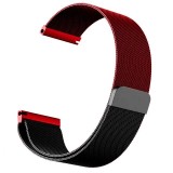 Cumpara ieftin Curea otel, Milanese Loop Slim, compatibila cu Huawei Watch GT 2 Pro, Telescoape QR, 22mm, Black Wine