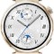 Smartwatch Huawei Watch GT 5 Jana-B19L, corp din inox auriu pal și curea alba din piele compozită, Blister 55020DJT