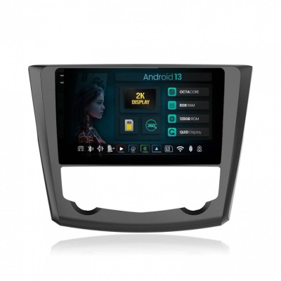 Navigatie 2K Renault Kadjar 8GB RAM Android 13 Octacore Slot Sim 4G DSP GPS Wi-FI Carplay Android Auto USB Bluetooth Waze Touchscreen 9.5 Inch foto