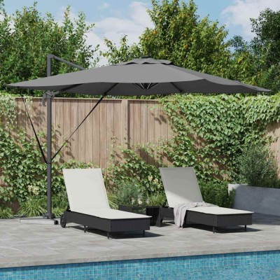 vidaXL Umbrelă de soare 286 x 285 x 270 cm Aluminiu 42003321 foto