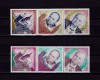 ✅ (S19) Yemen 1965 "Sir Winston Churchill" ,Mi.153/58A ,serie completa, dantelata,MNH, Nestampilat