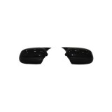 Capace oglinda tip Batman pentru Opel Corsa C (2000&ndash;2006), negru lucios