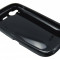Husa silicon negru lucios pentru HTC Desire S