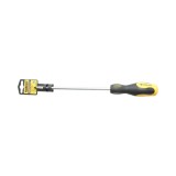 Surubelnita dreapta profesionala 8x200 mm cu varf magnetic Cr-V Crownman