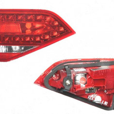 Stop spate lampa Audi A4/S4 (B8), 11.2007-10.2011 Model Sedan, spate, Stanga, partea interioara; LED+P21W+W16W; fara suport bec, DEPO