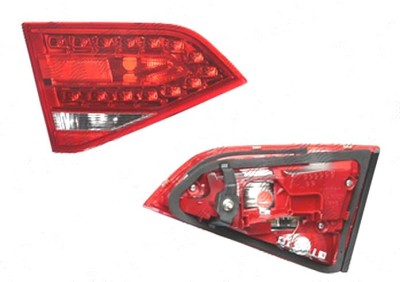 Stop spate lampa Audi A4/S4 (B8), 11.2007-10.2011 Model Sedan, spate, Stanga, partea interioara; LED+P21W+W16W; fara suport bec, DEPO foto