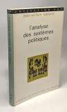 L'analyse des systemes politiques / Jean William Lapierre