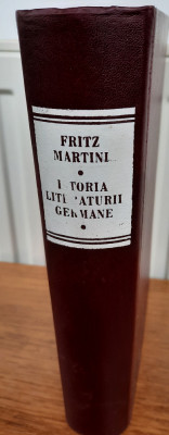Istoria literaturii germane, Fritz Martini foto
