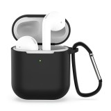 Husa AirPods 1 Asteroid GSM Silicone Case, negru
