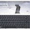 Tastatura laptop noua LENOVO Z560 Z565A G570 G575 Gray Frame Black(reprint) UK
