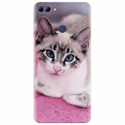 Husa silicon pentru Huawei Y9 2018, Siamese Kitty foto