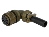 Conector circular AMPHENOL MS3108E20-29S mufă 17 pini mamă pentru lipire cablu