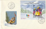 Romania 1992 - FDC, Sport, Jocurile Olimpice de iarna Alberville '92, nr.07697, seria 1897