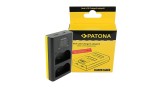 &Icirc;ncărcător USB Dual LCD PATONA pentru Nikon EN-EL3e Olympus BLM1 BLM5 Pentax D-LI50