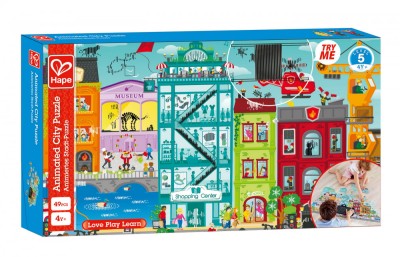 HAPE PUZZLE ORASUL ANIMAT foto