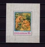 RO 1974 ,LP 840 ,&quot;Reproduceri de arta -Impresionismul&quot;, colita 110 , MNH