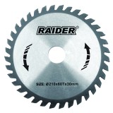 Disc circular Raider, 210 х 30 mm, 60 T