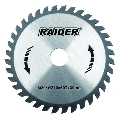 Disc circular Raider, 210 х 30 mm, 60 T foto