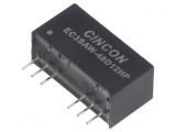 Convertor DC/DC 3W 18-74V la 12V și -12V THT