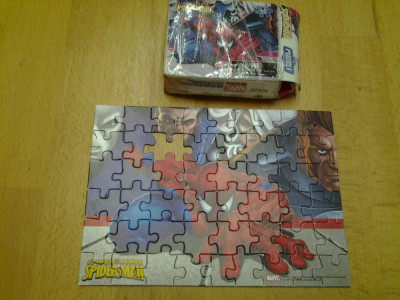 Spider Man by Marvel puzzle copii 50 piese +4 ani foto