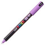 Cumpara ieftin Marker UNI PC-1MR Posca, 0.7 mm,varf fin metalic,mov lavanda