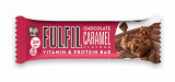 Baton proteic cu 9 vitamine Chocolate Caramel Flavour, 55g, Fulfil Nutrition