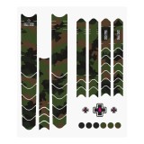 Set stickere protectie cadru Muc-Off Frame Protection Kit DH/Enduro/Trail Camo Ultimate FactoryBikes