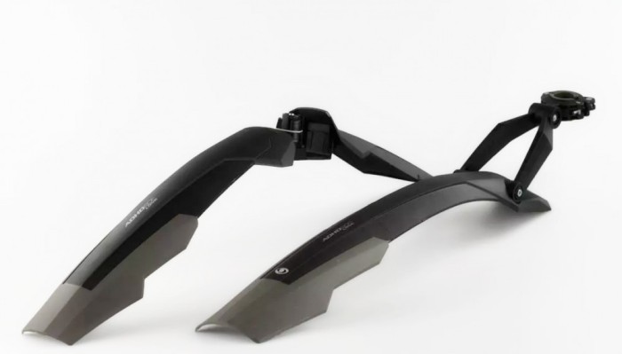 Set 2 aparatori roti biciclete, Simpla ADHD SDS scurte 26 &quot;-27.5&quot;, culoare negru... Cod:B374