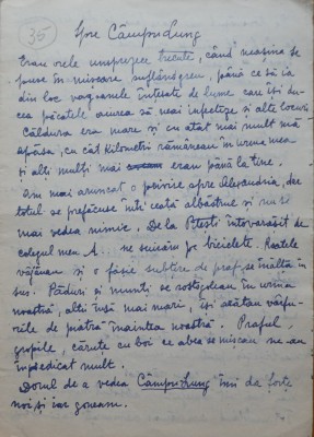 Scrisoare S. Luchian catre Cecilia Vasilescu, transcrisa olograf de Laura Cocea foto