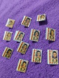 Lot 11 insigne vechi fobalisti celebri,insinga echipa de fotbal A.T.DE MADRID