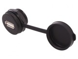 Soclu USB A pentru montare pe panou IP67