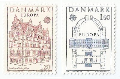 |Danemarca, Europa CEPT, 1978, MNH foto