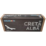 Creta alba scolara set 100 bucati Colorarte