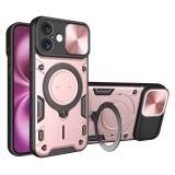 Husa iPhone 16 Plus Techsuit CamGuard Pro, roz auriu