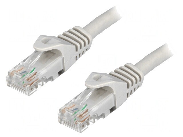 Patch Cord UTP Cat6 0,5m Gri