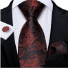 Set cravata + batista + butoni - matase - model 431