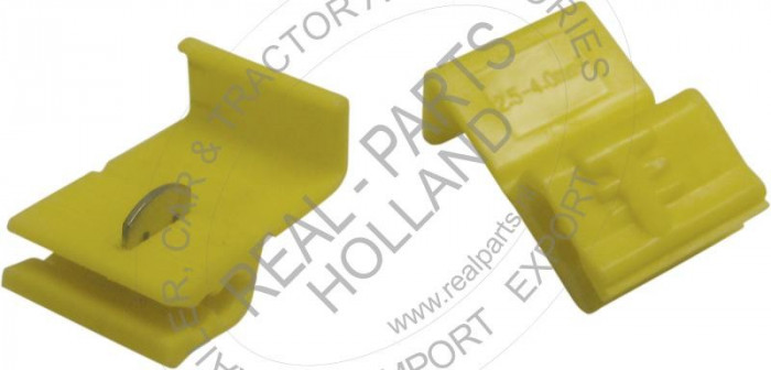 Cuplaj rapid cablu , conector electric 4.0-6.0 mm ? , culoare galben Kft Auto