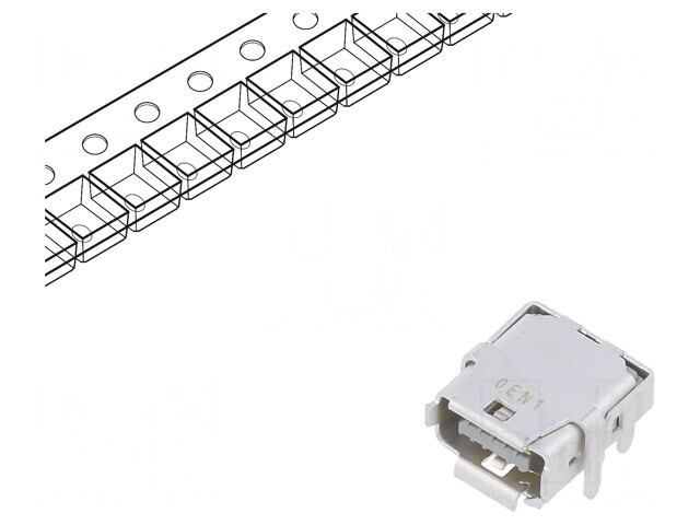 Conector ix Industrial Soclu Tată PIN 10A