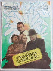 Primavara bobocilor - Afis film romanesc, cinema Romaniafilm 1985, Epoca de Aur
