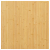 VidaXL Blat de masă, 70x70x1,5 cm, bambus