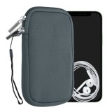 Husa universala pentru telefon, M - 5.5&quot;, Neopren, Gri, 46188.2.12