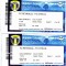 Bilet intrare fotbal folosite Petrolul Ploiesti - Otelul Galati 4 august 2012