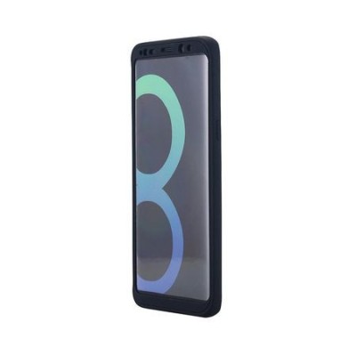 Husa Samsung Galaxy Note 8 Full Cover 360, protectie impotriva prafului, socurilor, Negru foto