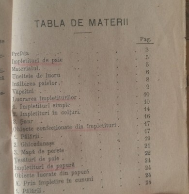 Curs practic de Lucru manual (Fl. Ilioasa, BPT, 1909) foto